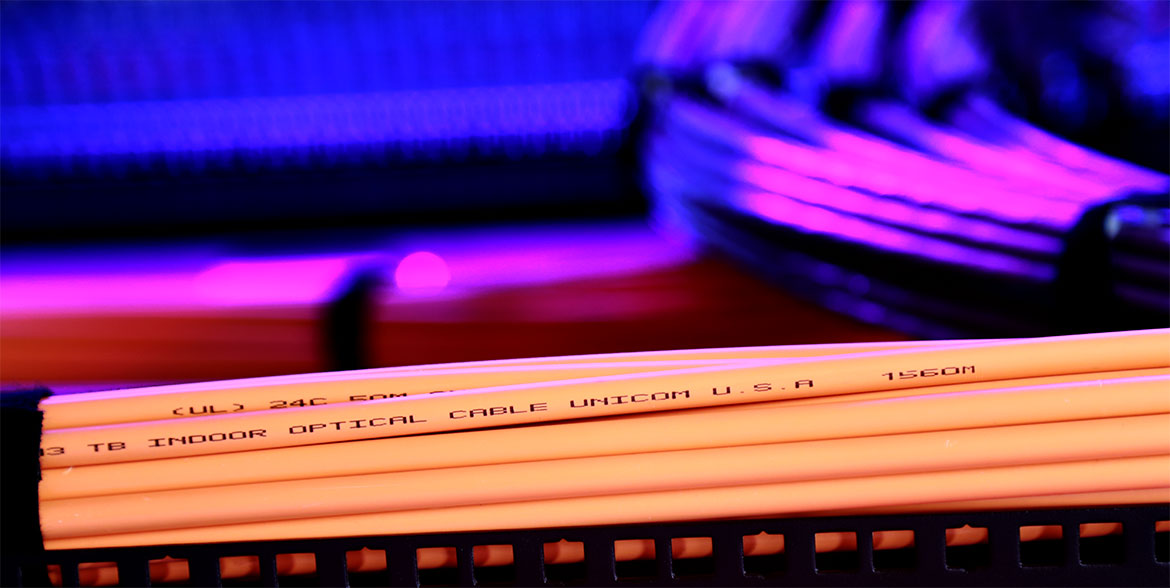 Indoor Unicom Fiber Optic Cable 