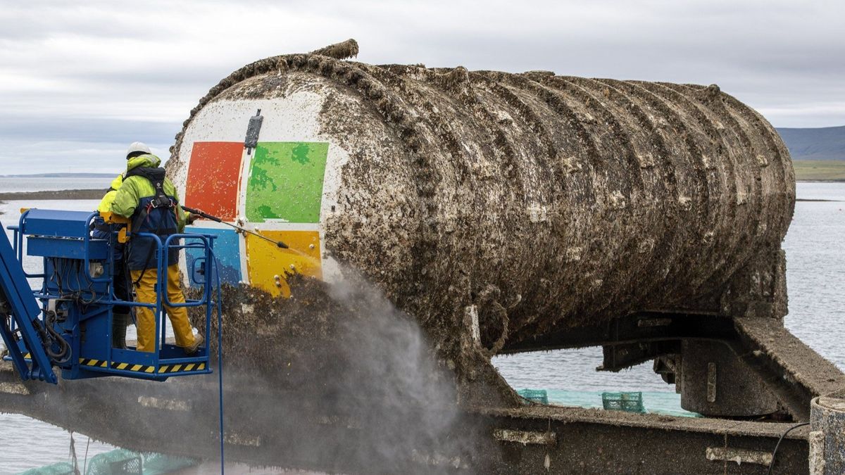 دیتاسنتر زیر آبی مایکروسافت خاموش شد