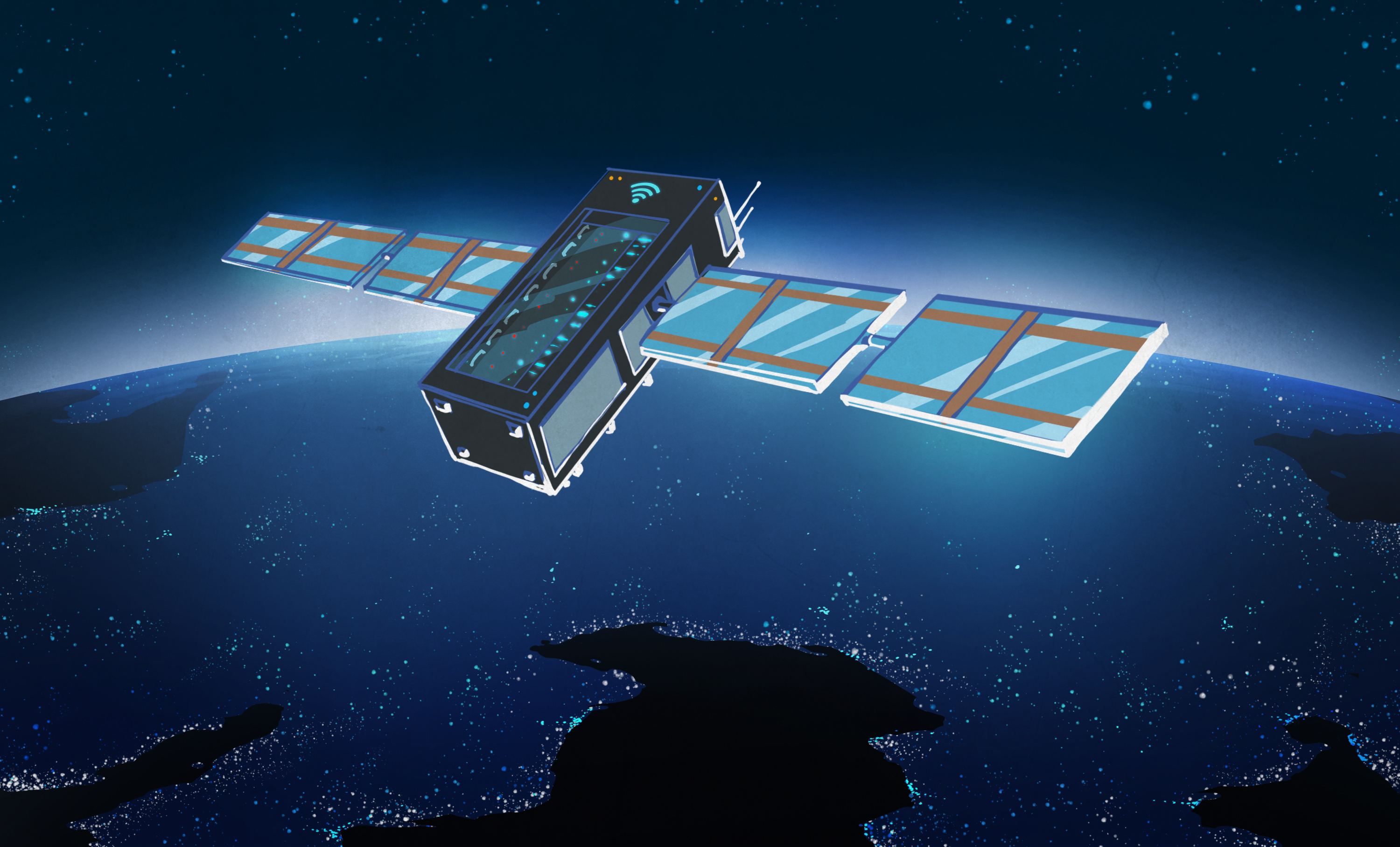 رقابت بزرگان فناوری برای ساخت دیتاسنتر در فضا