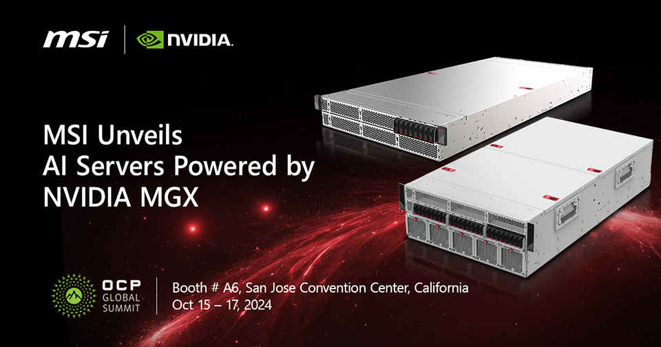 متحول شدن دیتاسنترهای هوش مصنوعی با سرورهای پیشرفته جدید MSI