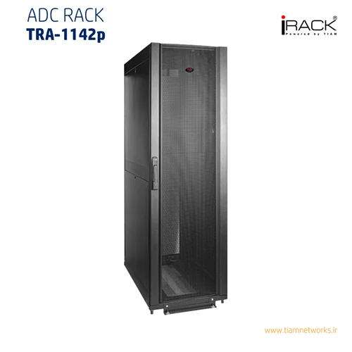 رک سرور ADC ( ای دی سی ) طرح رک APC - درب توری – مدل  TRA-1142P - عرض 60 - عمق 107 سانتی متر