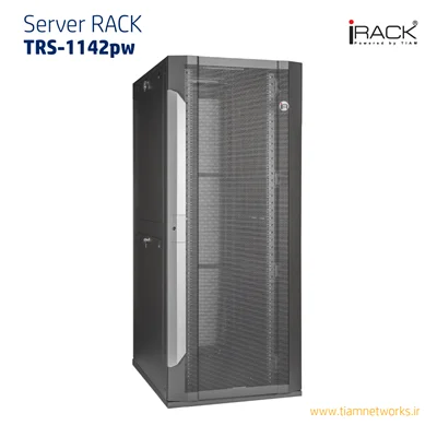 رک Server ( سرور ) درب توری – مدل  TRS-1142PW - عرض 80 و عمق 107 سانتی‌متر