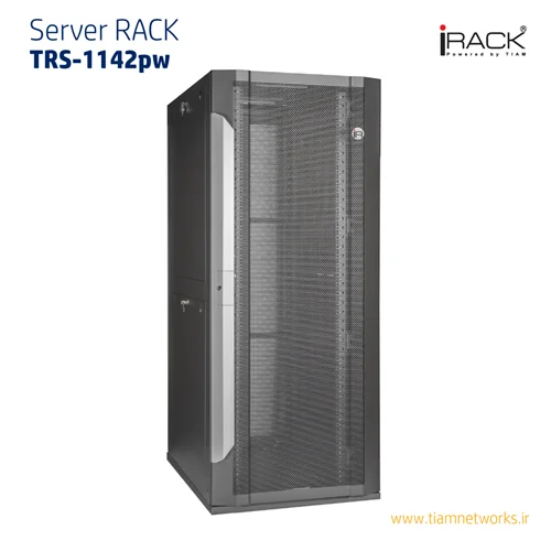 رک Server ( سرور ) درب توری – مدل  TRS-1142PW - عرض 80 و عمق 107 سانتی‌متر