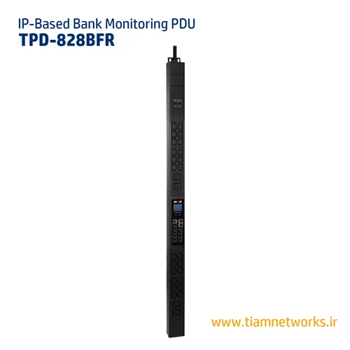 پی دی یو ( پاور )  IP-Based Bank Monitoring PDU با 28 پریز – مدل  TPD-828BFR