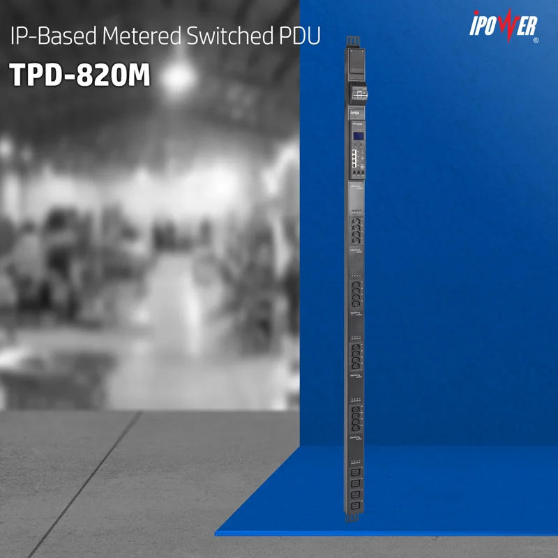 پی دی یو ( پاور ) IP Metered Switched Modular با 20 پریز – مدل M820