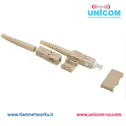 کانکتور فیبر نوری مالتی مد سیمپلکس SC یونیکام - UNICOM SC Simplex Multi Mode
