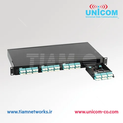 محفظه کاست فیبر نوری MPO یونیکام - UNICOM Fiber Optic MPO Enclosure