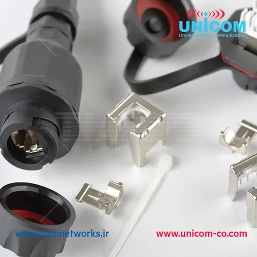 جک شبکه Cat6 فضای باز یونیکام - Category 6 Outdoor Jack