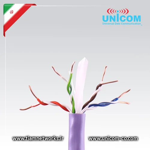 کابل شبکه CAT6 UTP یونیکام – ساخت ایران