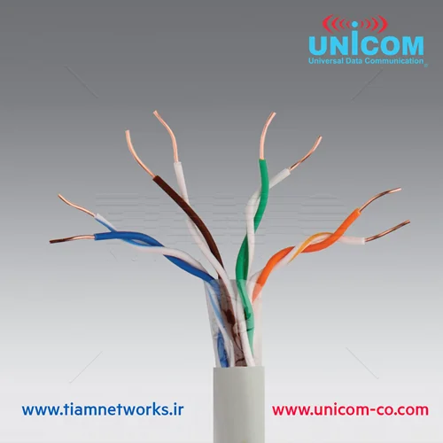 کابل شبکه (LAN) یونیکام +CAT5e مدل +CABU5e
