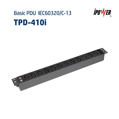 پی دی یو ( پاور ) بیسیک IEC60320 با 10 پریز – مدل  TPD - 410
