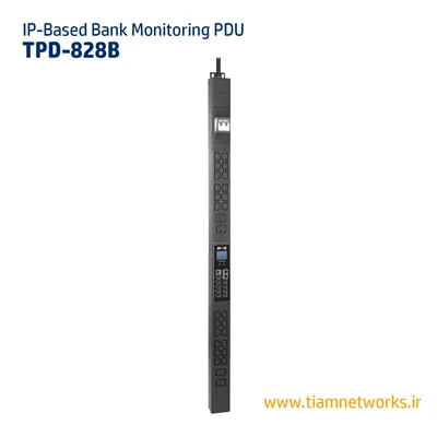 پی دی یو ( پاور )  IP-Based Bank Monitoring PDU با 28 پریز – مدل  TPD-828B