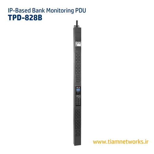 پی دی یو ( پاور )  IP-Based Bank Monitoring PDU با 28 پریز – مدل  TPD-828B