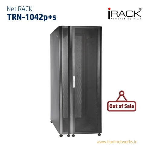 رک Net ( نت ) به همراه رک مدیریت کابل جانبی Side - مدل 1042 (p+s)