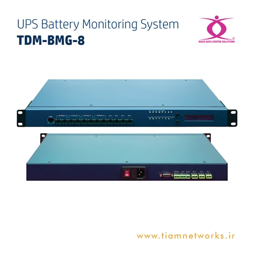 سیستم مانیتورینگ باتری یو پی اس- (برای مانیتورینگ 20 باتری) مدل TDM-BMG-8