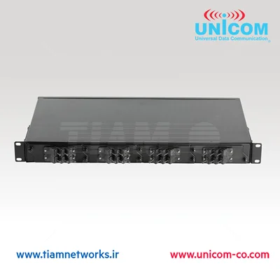 محفظه پر تراکم فیبر نوری یونیکام (UNICOM) مجهز به پنل آداپتور MPO
