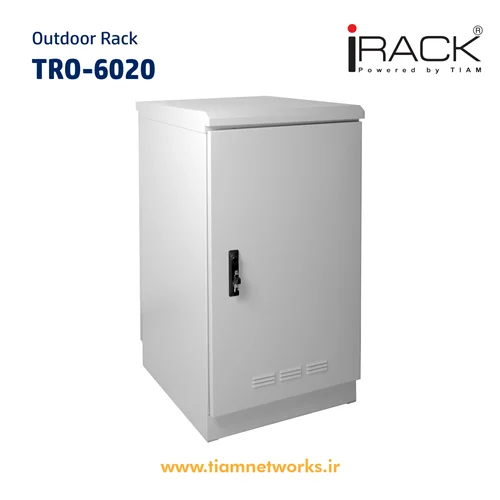 رک Outdoor - رک اوت دور  - رک فضای باز – 20 یونیت - مدل  TRO-6020- عمق 60 و عرض 60 و ارتفاع 115 سانتی‌متر