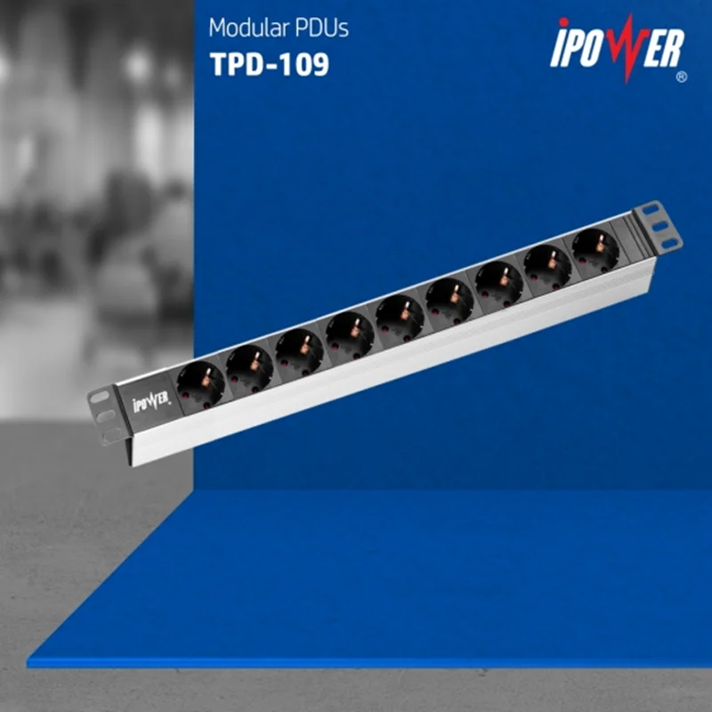پی دی یو ( پاور ) ماژولار با 9 پریز – مدل  TPD - 109