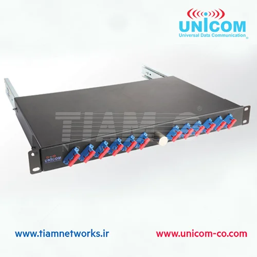 پچ پنل فیبر نوری یونیکام -  UNIICOM Fiber Optic Patch Panel