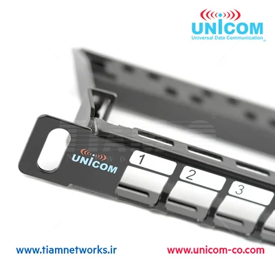 پچ پنل با چگالی بالا بدون کیستون یونیکام - (بدون ماژول) -High Density Patch Panel