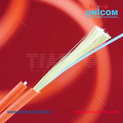 کابل فیبر نوری زیپ‌کورد یونیکام - (Zipcord Fiber Optic Cable)