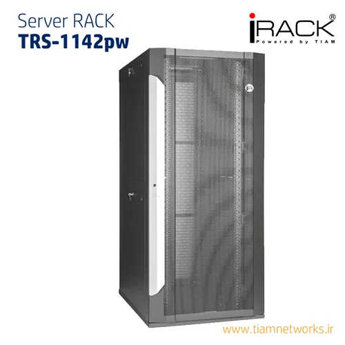 رک Server ( سرور ) درب توری – مدل  TRS-1142PW - عرض 80 و عمق 107 سانتی‌متر