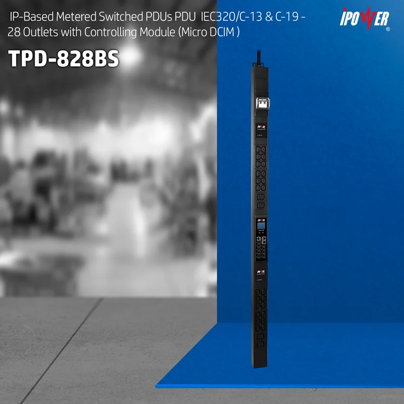 پی دی یو ( پاور ) IP Metered Switched -  با 28 پریز – مدل TPD - 828BS