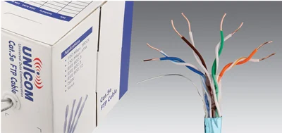 کابل شبکه (LAN) یونیکام CAT5e مدل UC-CABx5e