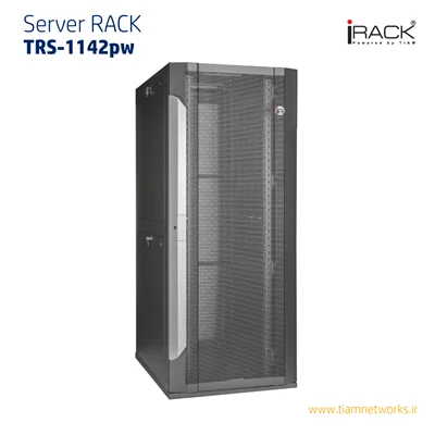 رک Server ( سرور ) درب توری – مدل  TRS-1142PW - عرض 80 و عمق 107 سانتی‌متر