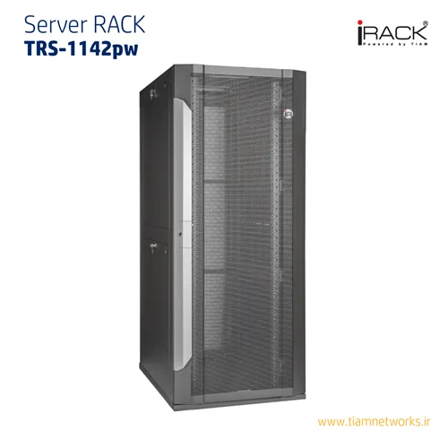 رک Server ( سرور ) درب توری – مدل  TRS-1142PW - عرض 80 و عمق 107 سانتی‌متر
