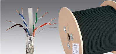 کابل شبکه CAT6 یونیکام مدل CABO6 | مقاوم، ضدآب و مناسب فضای بیرونی