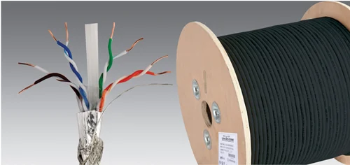 کابل شبکه CAT6 یونیکام مدل CABO6 | مقاوم، ضدآب و مناسب فضای بیرونی
