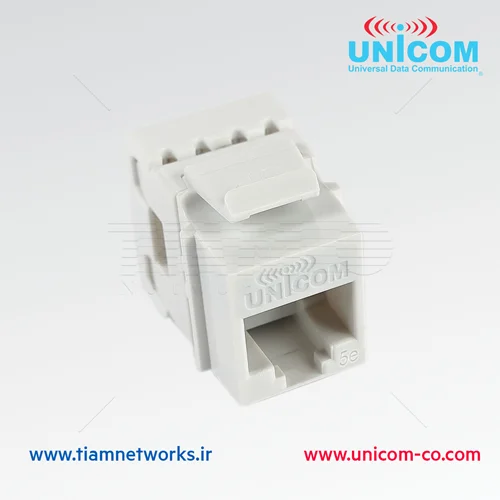 کیستون جک شبکه CAT5e یونیکام - Enhanced Category 5e