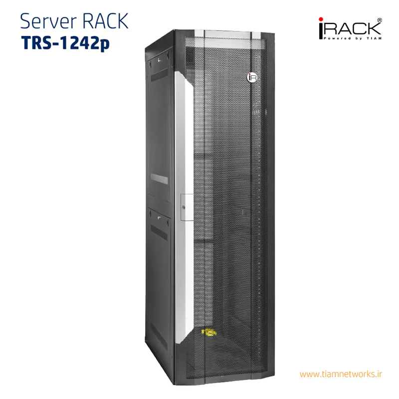 رک Server ( سرور ) درب توری – مدل  TRS 1242p - عرض 60 و عمق 120 سانتی‌متر