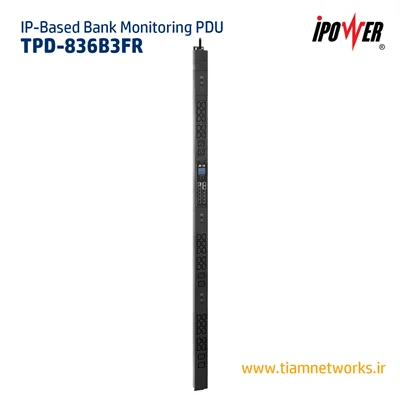 پی دی یو ( پاور ) IP-Based Bank Monitoring PDU - سه‌فاز با 36 پریز – مدل TPD - 836B3FR